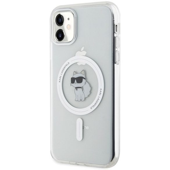 Karl Lagerfeld KLHMN61HFCCNOT MagSafe keménytok iPhone 11 - átlátszó