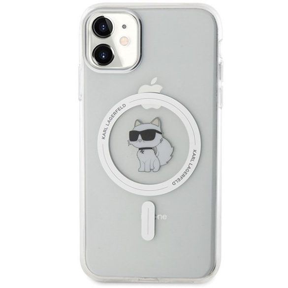 Karl Lagerfeld KLHMN61HFCCNOT MagSafe keménytok iPhone 11 - átlátszó