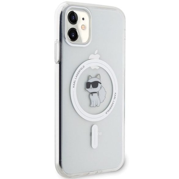 Karl Lagerfeld KLHMN61HFCCNOT MagSafe keménytok iPhone 11 - átlátszó