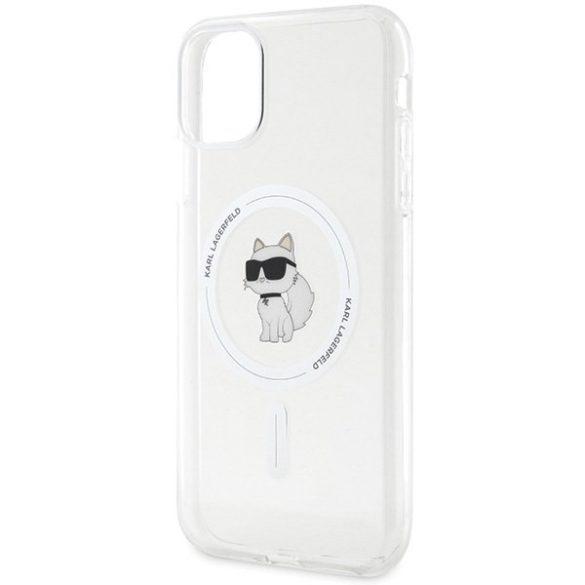 Karl Lagerfeld KLHMN61HFCCNOT MagSafe keménytok iPhone 11 - átlátszó