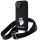 Karl Lagerfeld KLHCP15SSCBSCNK iPhone 15 / 14 / 13 6.1" keménytok fekete Crossbody szilikon Choupette