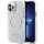 Guess GUHMP12MHTRMD iPhone 12/12 Pro 6.1" arany keménytok fém kontúr Magsafe