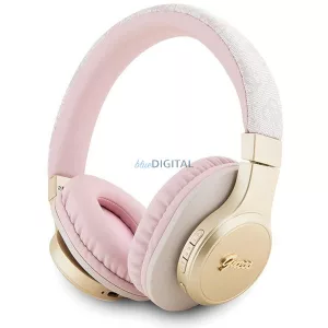 Guess Bluetooth fejhallgató GUBH604GEMP rózsaszín 4G Script