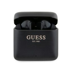   Guess fülhallgató Bluetooth GUTWSSU20ALEGK TWS + dokkoló állomás fekete Nyomtatott logó