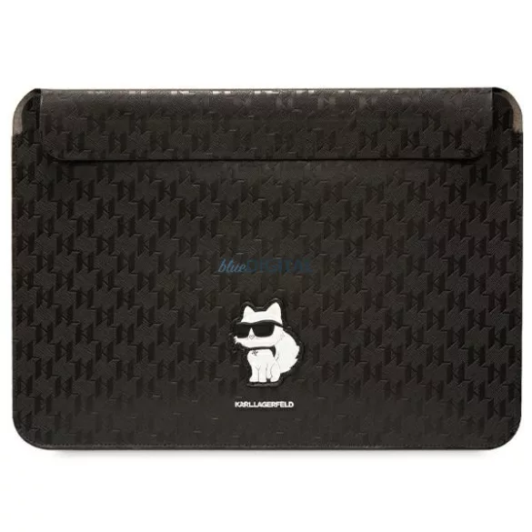 Karl Lagerfeld tok KLCS16SAKHPCK 16" fekete Saffiano Monogram Choupette