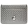 Karl Lagerfeld tok KLCS14SAKHPCG 14" ezüst saffiano monogramos