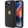 Ferrari FEHCP15LRDUK iPhone 15 Pro 6.1" fekete keménytok steppelt fém logóval