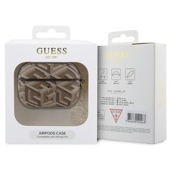 Guess GUAPPGCE4CW AirPods Pro tok barna GCube Charm