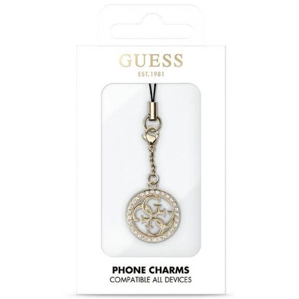 Guess medál GUCPM4DRD telefon pánt 4G strasszos charm tok