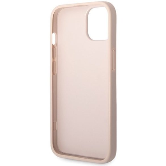 Guess GUHCP15M4GMGPI iPhone 15 Plus / 14 Plus 6,7" rózsaszín keménytok Big Metal Logo