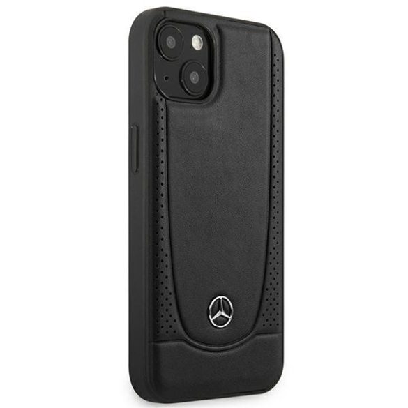 Mercedes MEHCP15MARMBK iPhone 15 Plus / 14 Plus 6.7" fekete keménytok Silicone Line