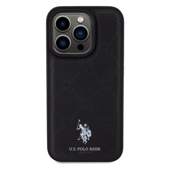 US Polo USHCP15XPYOK iPhone 15 Pro Max 6.7" fekete Yoke minta tok