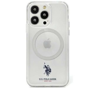 US Polo USHMP15SUCIT iPhone 15 6.1" átlátszó MagSafe tok