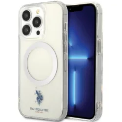   US Polo USHMP15LUCIT iPhone 15 Pro 6.1" átlátszó MagSafe tok
