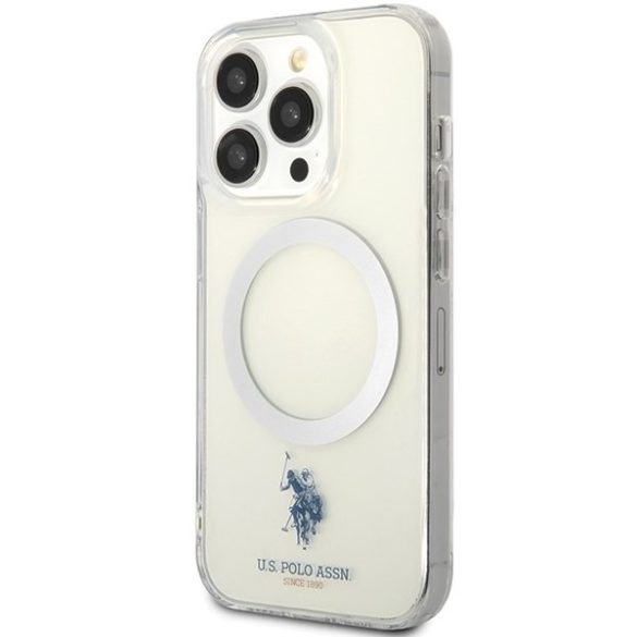 US Polo USHMP15LUCIT iPhone 15 Pro 6.1" átlátszó MagSafe tok