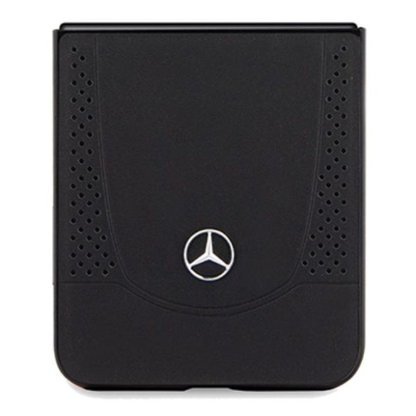 Mercedes MEHCZF5ARMBK Z Flip5 F731 fekete bőr keménytok bőr Urban