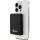 Guess 15 W-os indukciós powerbank GUPBM5ALGSGK 5000 mAh fekete/black MagSafe Metal Script Logo