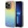 Guess GUHCP15LHDECMI iPhone 15 Pro 6.1" sokszínű keménytok IML Faceted Mirror Disco Iridescent tükör