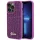 Guess GUHCP15LPMSDGSF iPhone 15 Pro 6.1" fukszia keménytok Disco Metal Scrip