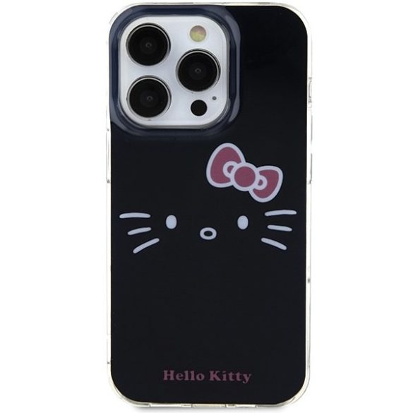 Hello Kitty HKHCP13LHKHLK iPhone 13 Pro / 13 6.1" fekete keménytok IML Kitty arc