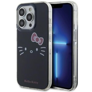 Hello Kitty HKHCP14LHKHLK iPhone 14 Pro 6.1" fekete keménytok IML Kitty arc