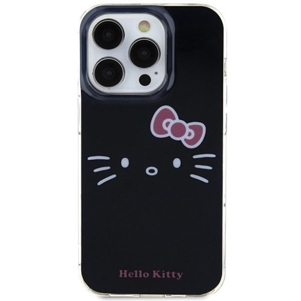 Hello Kitty HKHCP14LHKHLK iPhone 14 Pro 6.1" fekete keménytok IML Kitty arc