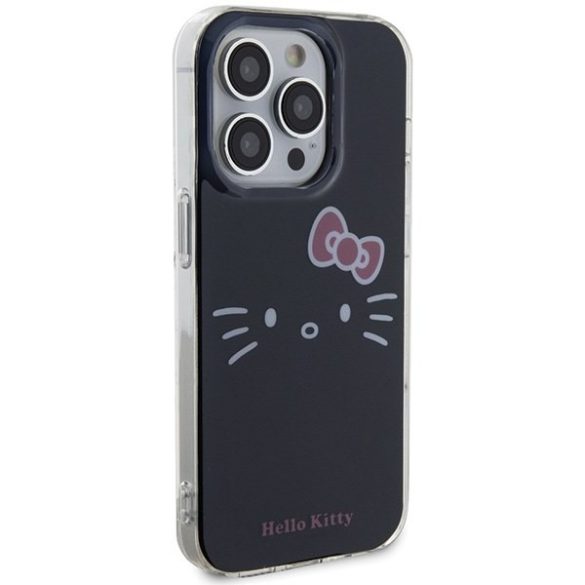 Hello Kitty HKHCP14LHKHLK iPhone 14 Pro 6.1" fekete keménytok IML Kitty arc