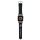 Karl Lagerfeld óraszíj KLAWMSLCNK Apple Watch 38/40/41mm fekete szíj 3D gumiból készült Choupette fejek tok