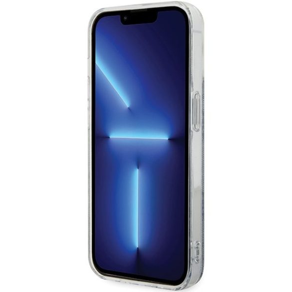 Guess GUHMP15XH4STB iPhone 15 Pro Max 6.7" kék keménytok IML 4G MagSafe
