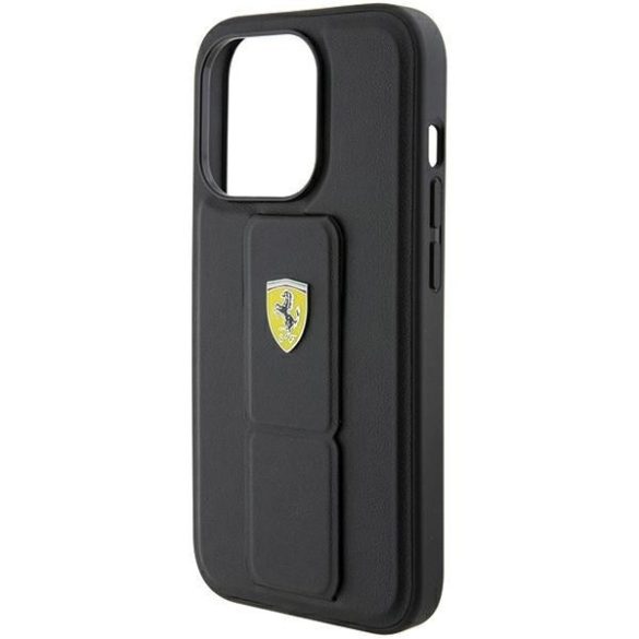 Ferrari FEHCP15XGSPSPSIK iPhone 15 Pro Max 6.7" fekete keménytok állvány