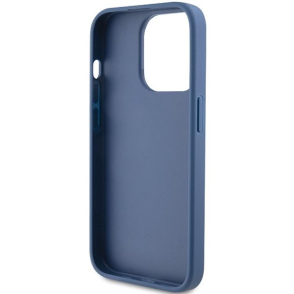 Guess GUHCP15XG4GLBL iPhone 15 Pro Max 6.7" kék keménytok 4G Stripe kollekció