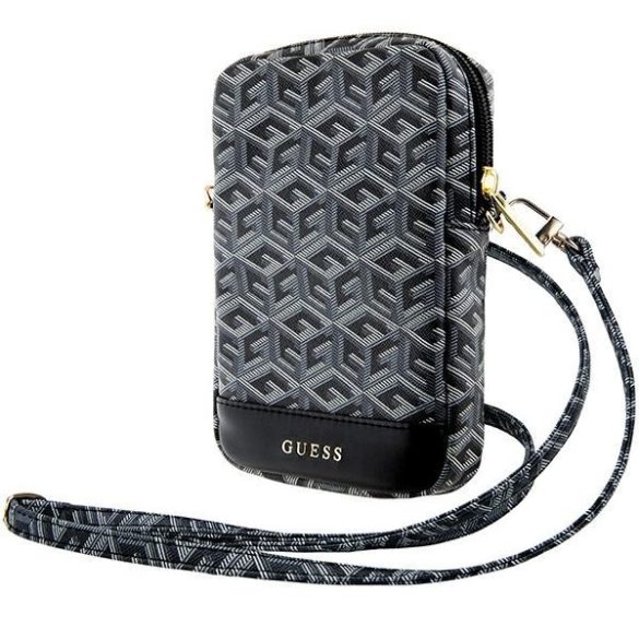 Guess GUWBZPGCSPGK Zip GCube Bottom Stripe táska - fekete