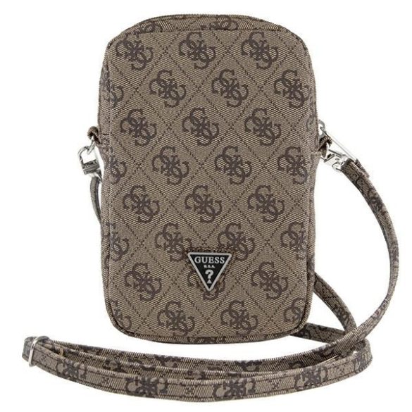 Guess GUWBZP4GFTSW Zip 4G Triangle táska - barna