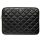 Guess GUCS16ZPSQSSSSGK Quilted 4G 16" notebook táska - fekete 