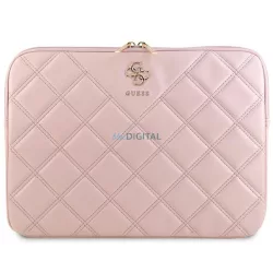   Guess GUCS14ZPSQSSGP Quilted 4G notebook táska 14" - rózsaszín