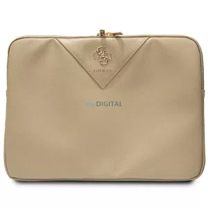Guess GUCS14ZPGSTEGD Triangle 4G 14" notebook táska - arany színű
