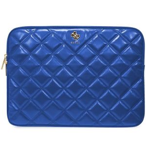 Guess GUCS14ZPSQSSGB Quilted 4G 14" notebook táska - kék 