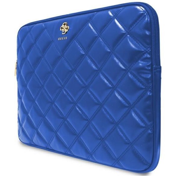 Guess GUCS14ZPSQSSGB Quilted 4G 14" notebook táska - kék 