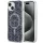Guess GUHMP15SHGCUSTGK iPhone 15 6.1" fekete keménytok IML GCube MagSafe IML GCube MagSafe