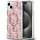 Guess GUHMP15MHGGCUSTGP iPhone 15 Plus 6.7" rózsaszín keménytok IML GCube MagSafe
