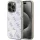 Guess GUHCP15LPG4GPH iPhone 15 Pro 6.1" fehér keménytok 4G háromszög fém logóval