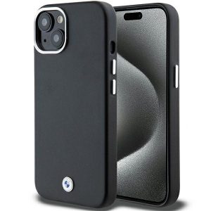 BMW BMHMP15S23PUFWK iPhone 15 6.1 "fekete MagSafe tok