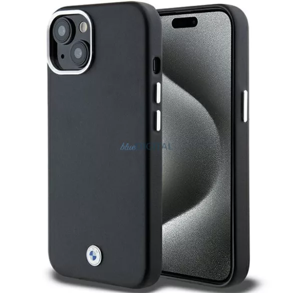 BMW BMHMP15M23PUFWK iPhone 15 Plus 6.7 "fekete MagSafe tok
