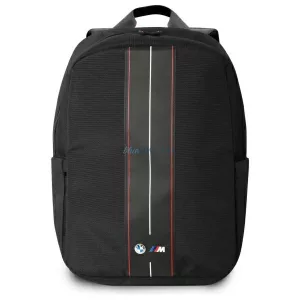 BMW BMBP15COMPVSKR hátizsák 16" Nylon Red Stripe – fekete