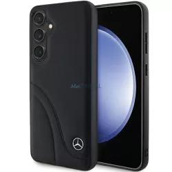   Mercedes MEHCS24M23RBCSK S24+ S926 fekete keménytok bőr ívelt öltésekkel