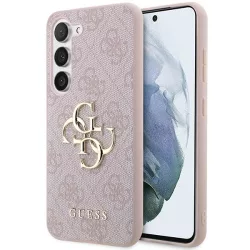   Guess GUHCS24S4GMGPI S24 S921 rózsaszín keménytok 4G nagy fém logó