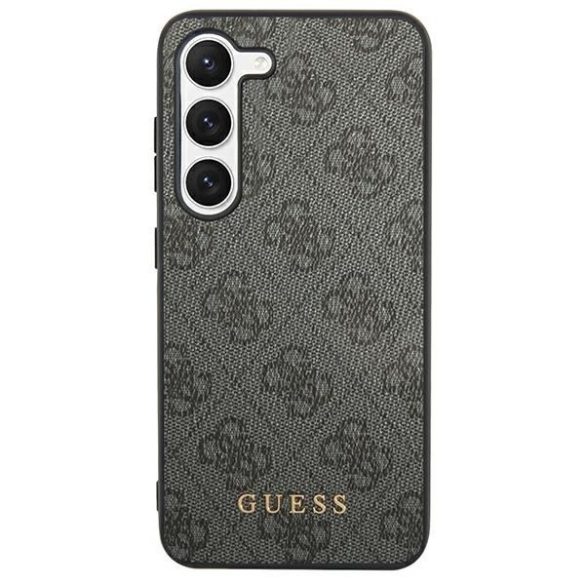 Guess GUHCS24MG4GFGR S24+ S926 fekete keménytok 4G fém arany logó