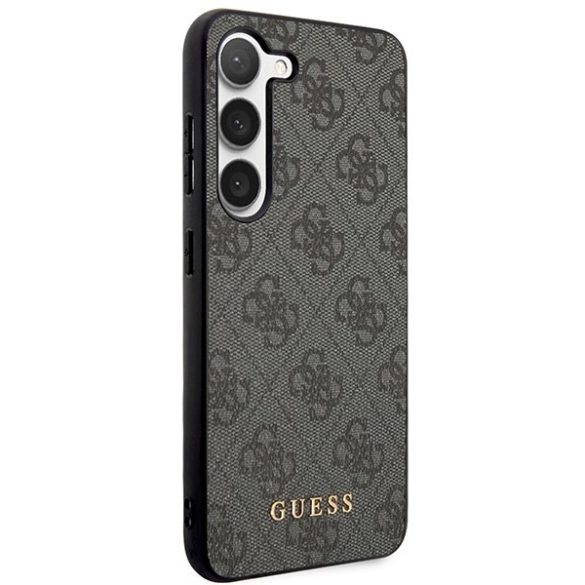 Guess GUHCS24MG4GFGR S24+ S926 fekete keménytok 4G fém arany logó