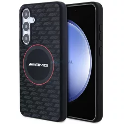   AMG AMHMS24S23SMRK Samsung S24 S921 fekete keménytok szilikon Carbon MagSafe minta