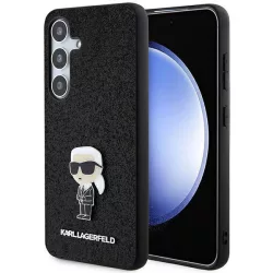   Karl Lagerfeld KLHCS24SGKNPSK Samsung S24 S921 fekete keménytok